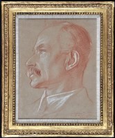 Lot 38 - Sir William Rothenstein, NEA, RP (1872-1949) A...