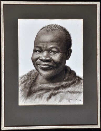 Lot 40 - Gerard Bhengu (South African 1910-1990)...