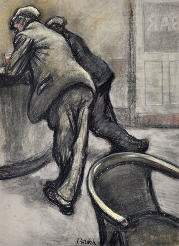 Lot 115 - Norman Stansfield Cornish (1919-2014) Two men...