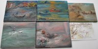 Lot 125A - Frank Burke (Contemporary) ''Sunrise Holy...