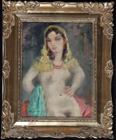Lot 146 - Josef Jiri Kameniscy (b.1910) An odalisque,...
