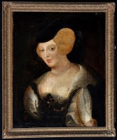 Lot 151 - British School A portrait of a 17th Century...