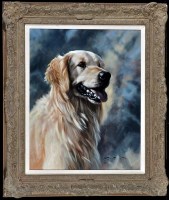 Lot 204 - John Trickett (20th Century) ''Contentment'' -...
