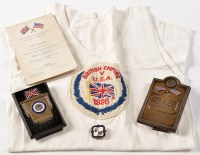 Lot 274 - British Empire vs U.S.A., London 1936, to...