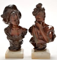 Lot 317 - After Georges Van Der Straeten: a pair of...