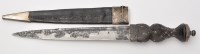 Lot 350 - A 19th Century Scottish Dirk, the single edged...