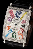 Lot 822 - Franck Muller, Color Dreams: an 18ct. white...