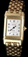 Lot 847 - Jaeger LeCoultre Reverso: a lady's diamond set...