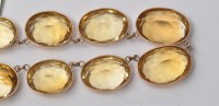 Lot 987 - A Victorian suite of citrine jewellery,...