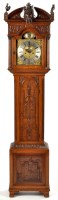 Lot 1111 - Gerrard Robinson: an impressive oak longcase...