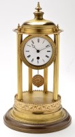Lot 1113 - A late 19th Century French giltmetal mantel...