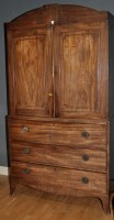 Lot 1155 - An early 19th Century mahogany secretaire...