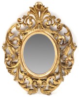 Lot 1168 - An early 19th Century carved giltwood wall...