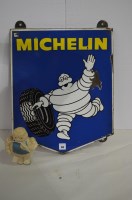 Lot 44 - Michelin enamel advertising sign, by R.C....