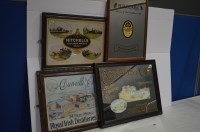 Lot 48 - 'H.B. Clark Brewery' advertising mirror;...