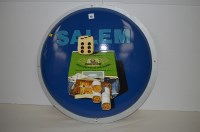 Lot 65 - 'Salem cigarette' enamel advertising sign, of...