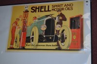 Lot 91 - A 'Shell' advertising poster, 1969 reprint of...