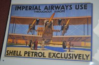 Lot 94 - 'Shell' advertising poster, 1969 reprint of no....