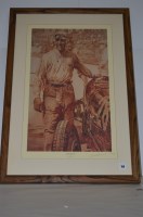 Lot 100 - A limited edition print of 'Tazio Nuvolari'...