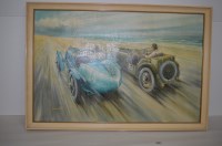Lot 105 - Lawrence Bold De Haughton oil on canvas...