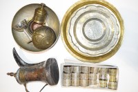 Lot 137 - West African tribal metalware, to include:...