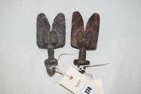 Lot 174 - West African Yoruba Shango carved wooden dance...