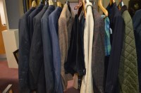 Lot 223 - Gentleman's clothing, to include: pinstripe...