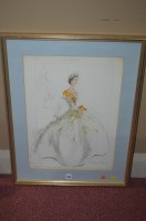 Lot 226 - An original sketch of ''The flowers of The...