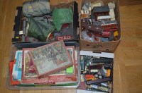 Lot 298 - 00-gauge train rolling stock, buildings, track,...