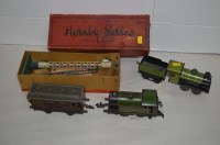 Lot 310 - A Bing clockwork 0-gauge 0-4-0 locomotive,...