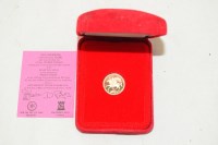 Lot 349 - A 1979 22ct. gold proof Isle of Man half...