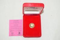 Lot 352 - A 1979 22ct. gold proof Isle of Man half...