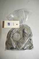 Lot 377 - British pre 1947 silver coinage, to include:...