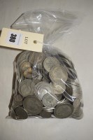 Lot 380 - British pre 1947 silver coinage, to include:...