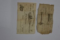 Lot 381 - Hoult House, Derbyshire, £1 bank note,...