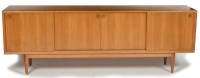 Lot 930 - A Vintage teak sideboard probably Danish...