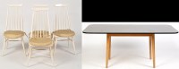 Lot 957 - Four Ercol Goldsmith Windsor chairs (later...