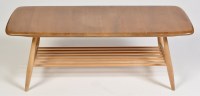 Lot 969 - Ercol, a Windsor style beech and elm...