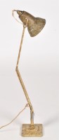 Lot 982 - Herbert Terry: a vintage anglepoise table lamp.