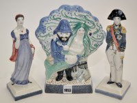 Lot 1053 - Rye Pottery: ''The Fishermans Tale'' figure...