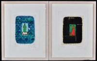 Lot 1143 - Joe Tilson - ''KAEIO'' and ''MEAPOMENH'',...