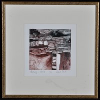 Lot 1146 - Neil Pont - ''Belsay - rock'', signed and...