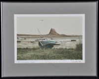 Lot 1161 - S*** Burdett - ''Lindisfarne Castle'',...