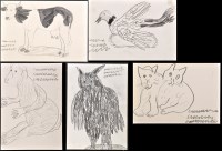 Lot 1164 - Franz Kamlander - ''Vogel'' 1979, signed,...