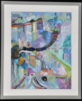 Lot 1178 - Seryl Spicker - ''Enigma'', signed, gouache on...