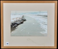 Lot 1197 - John Peace - ''From the bridge at Newburn -...