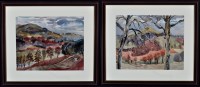 Lot 1202A - R*** McDonald Scott - autumnal landscapes,...