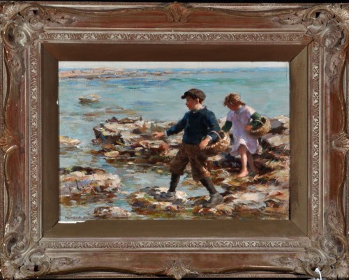 Lot 100 - William Marshall Brown, RSA, RSW (1863-1936) A...