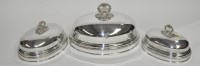 Lot 162 - A large mid 19th Century EPNS meat dish cover,...