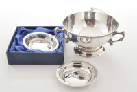 Lot 170 - An Elizabeth II Lindisfarne silver...